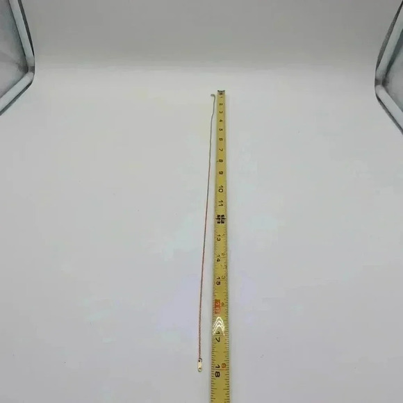 18 inch gold tone Rope chain Vintage estate piece - Picture 3 of 3